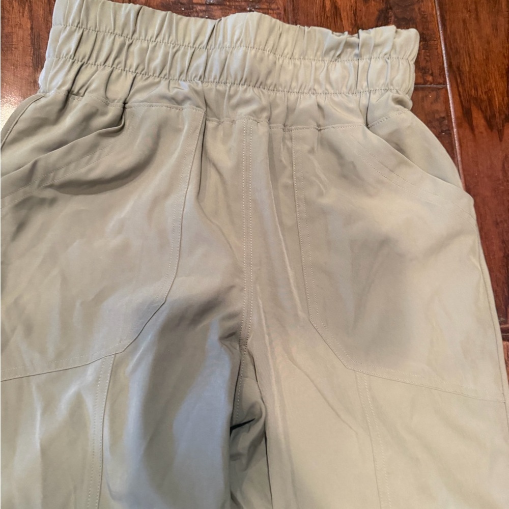Vanilla Star Army green Elastic-Waist Track Pants​ - Picture 3 of 6